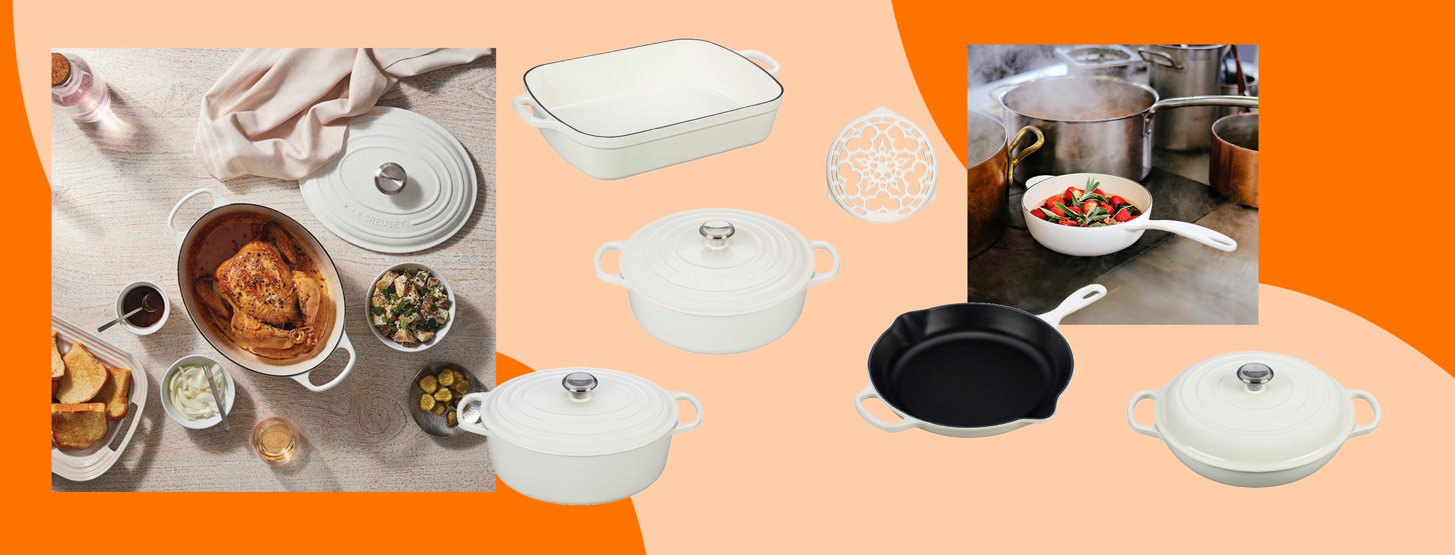 Le Creuset's All-white Party