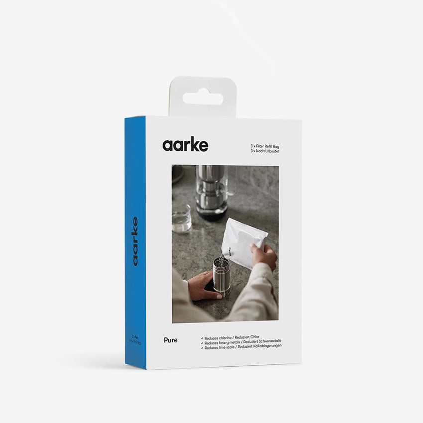 Aarke | Granulés de recharge pour filtre - Ensemble de 3