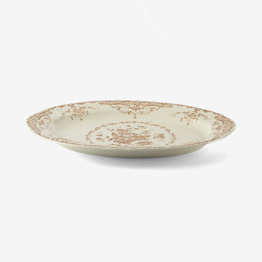 Bitossi Home | "Rose" Oval Platter