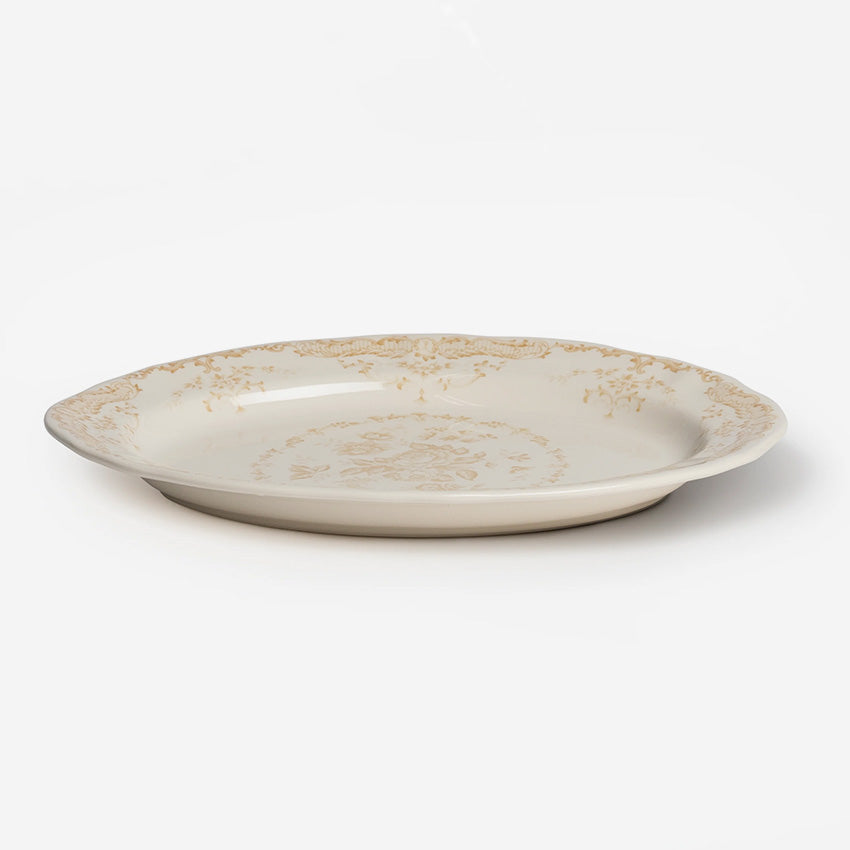 Bitossi Home | "Rose" Oval Platter