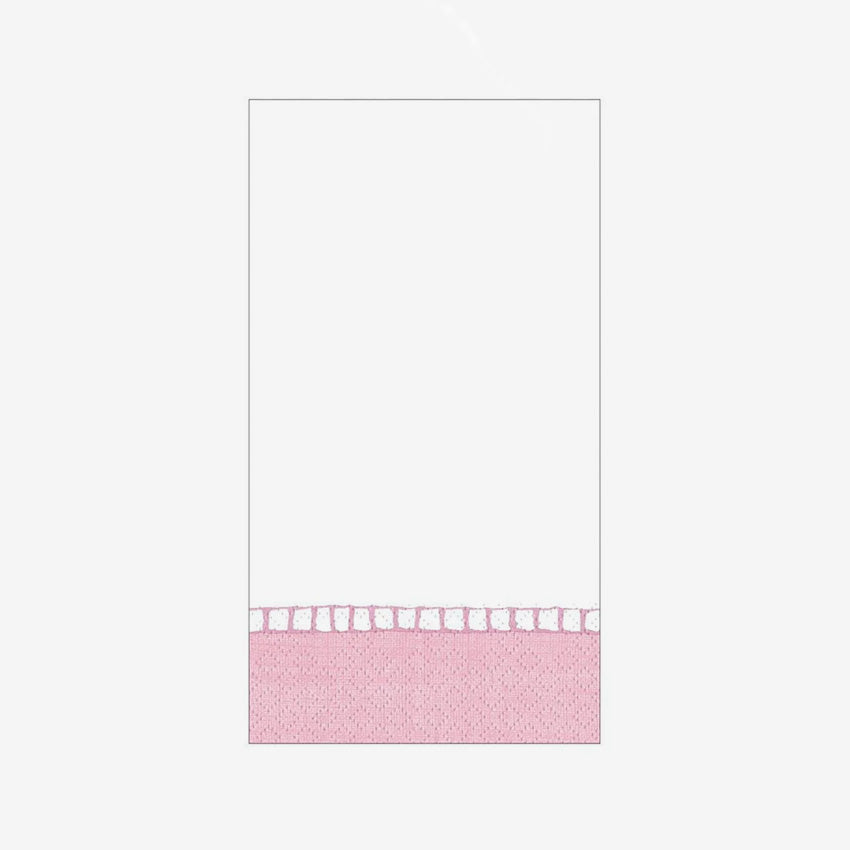 Caspari | Linen Border Paper Napkin