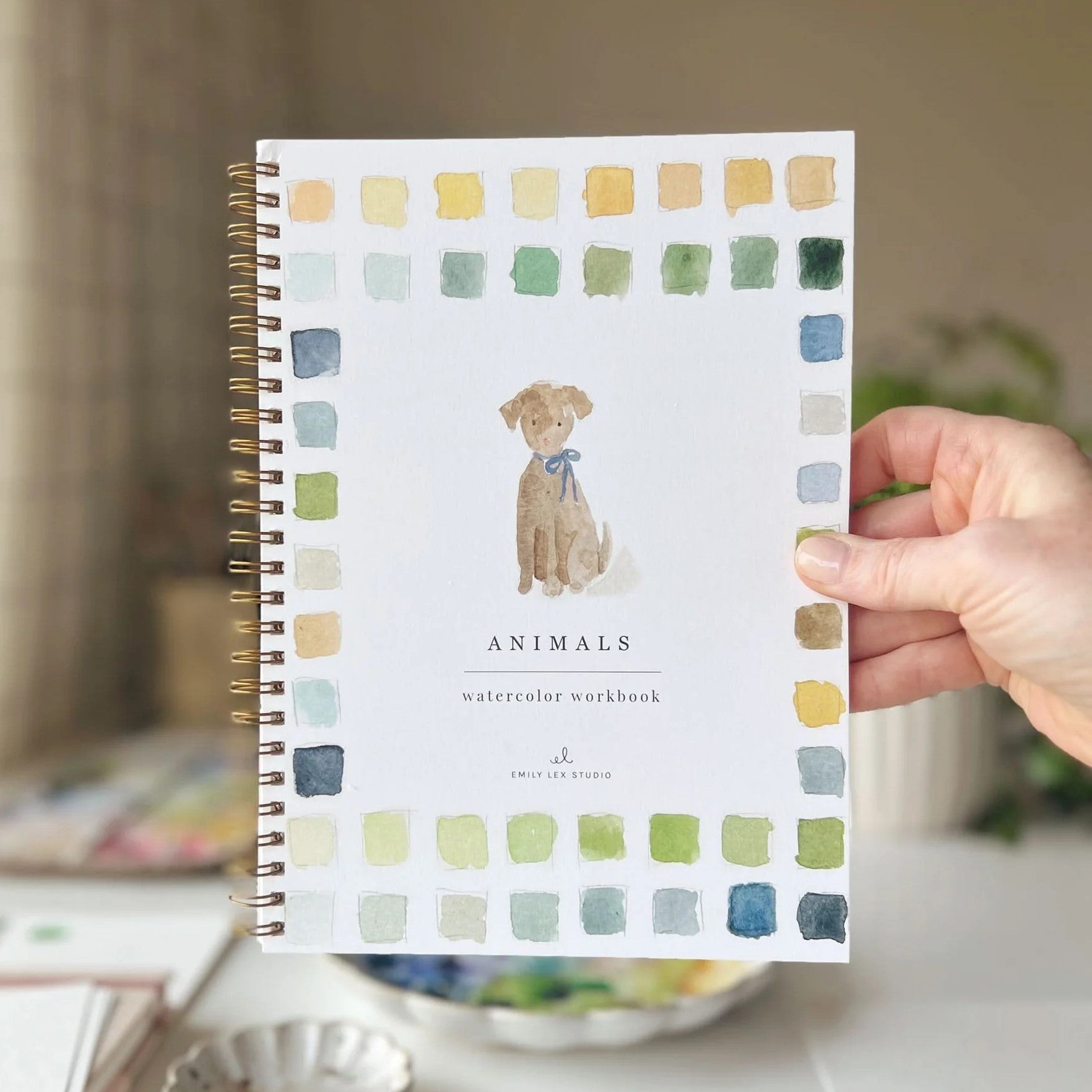 Emily Lex | Animals Watercolour Workbook