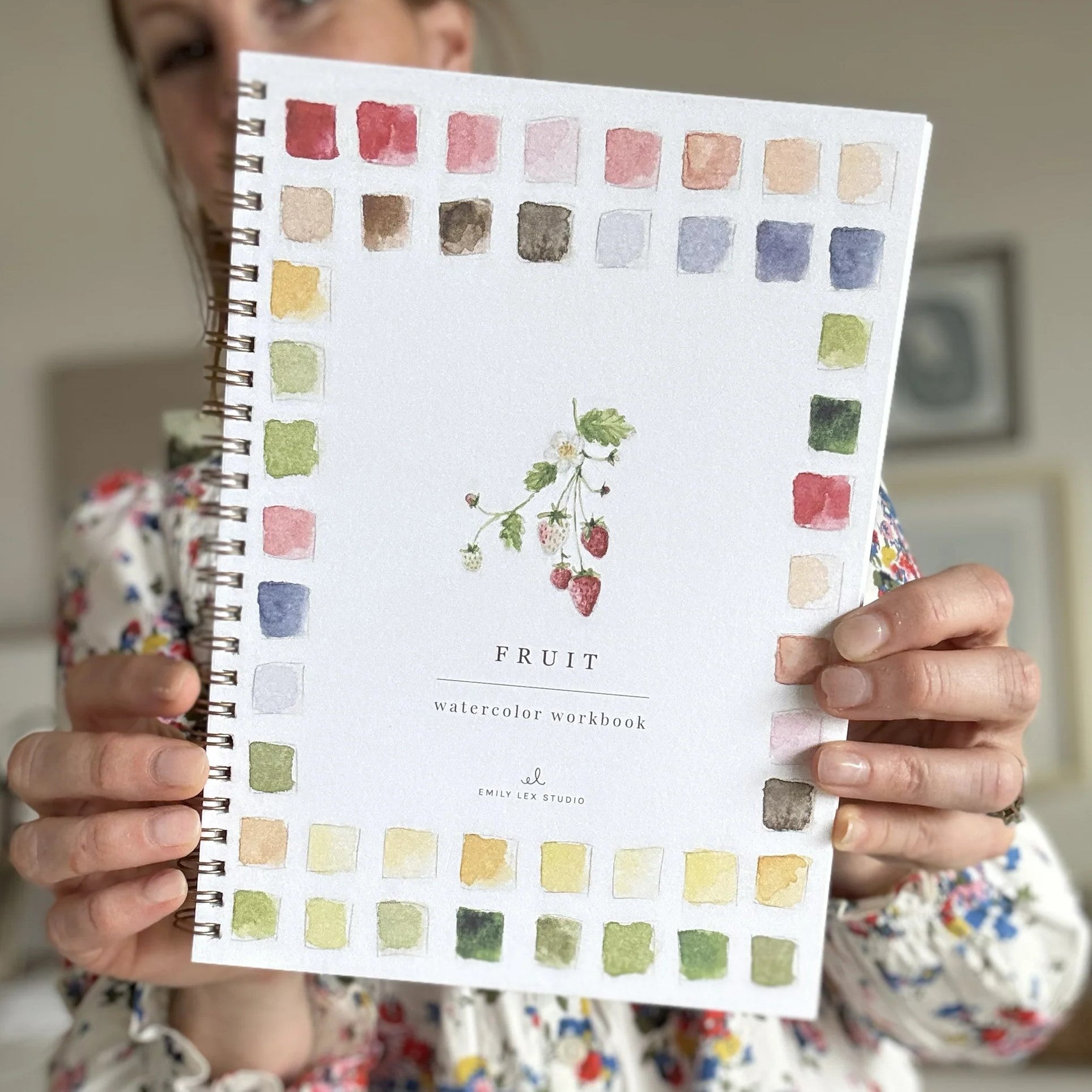 Emily Lex | Fruit Watercolour Workbook