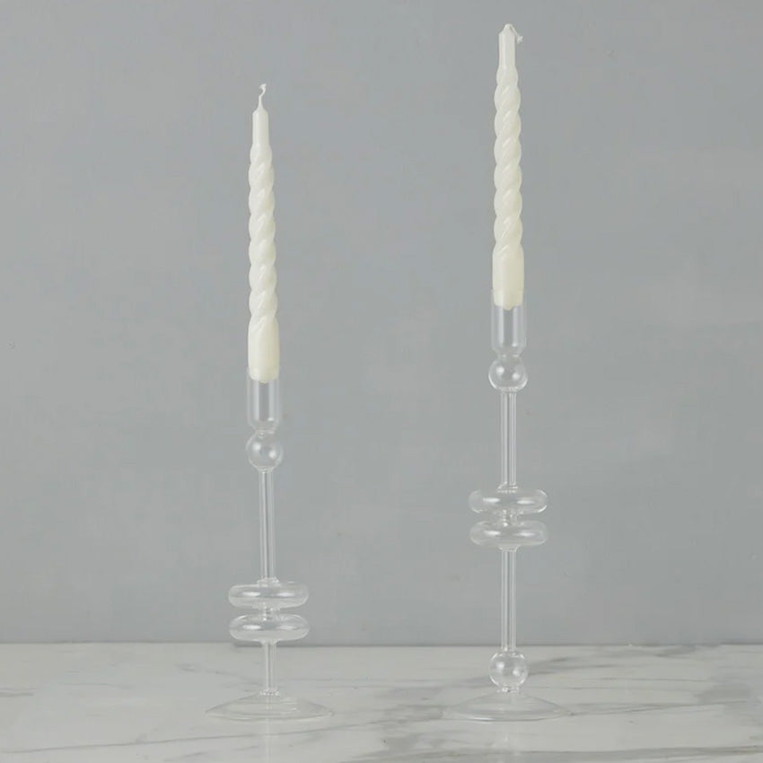 etúHOME | Paire de chandeliers en verre