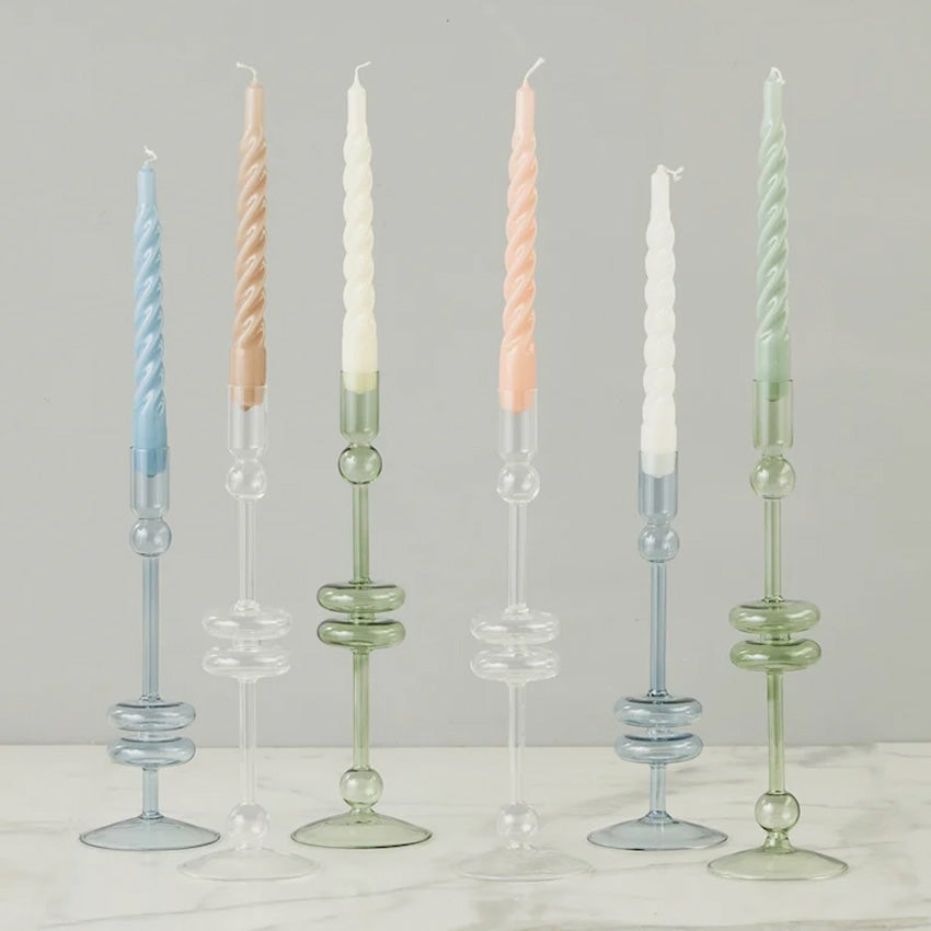etúHOME | Paire de chandeliers en verre