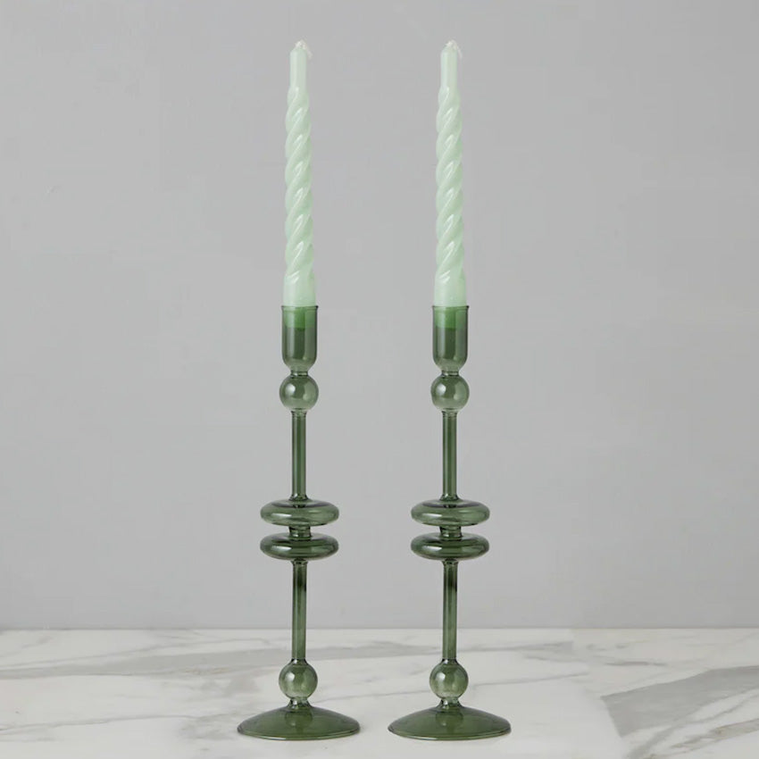 etúHOME | Paire de chandeliers en verre