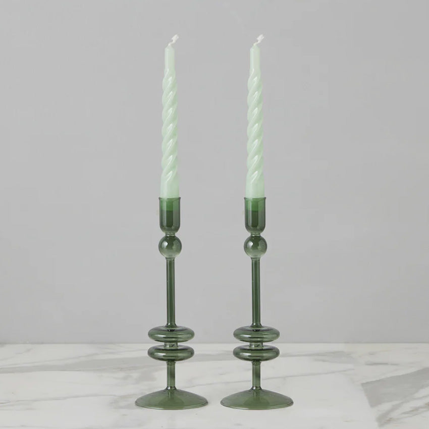 etúHOME | Paire de chandeliers en verre