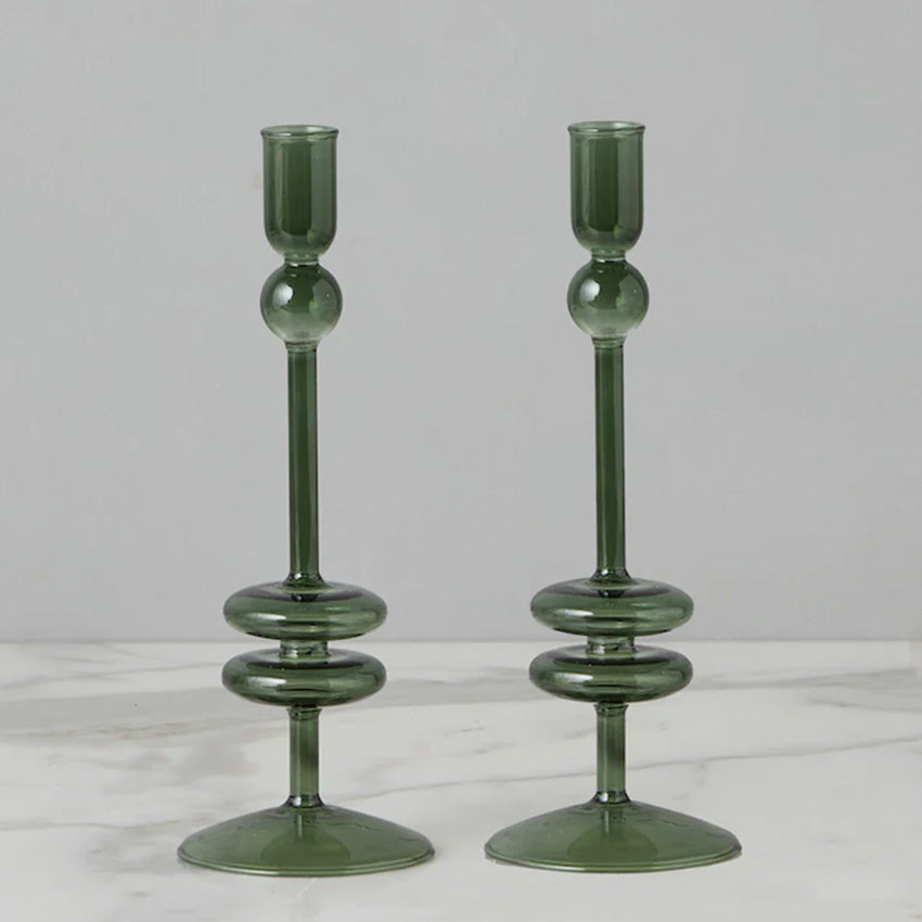 etúHOME | Paire de chandeliers en verre
