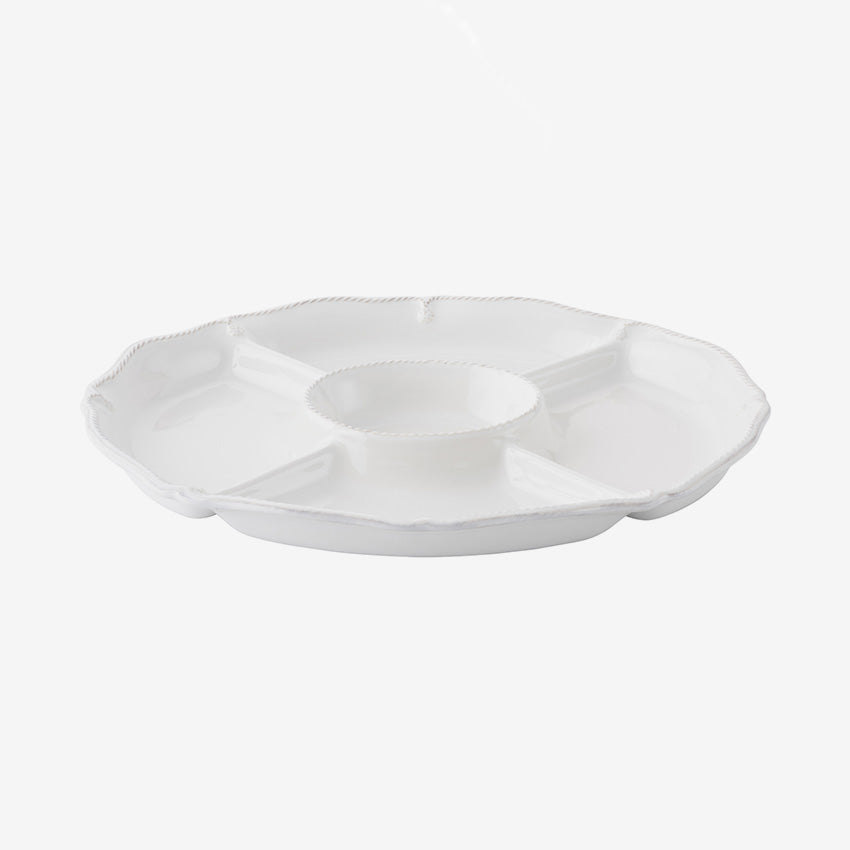 Juliska | Berry & Thread Whitewash Crudité Platter