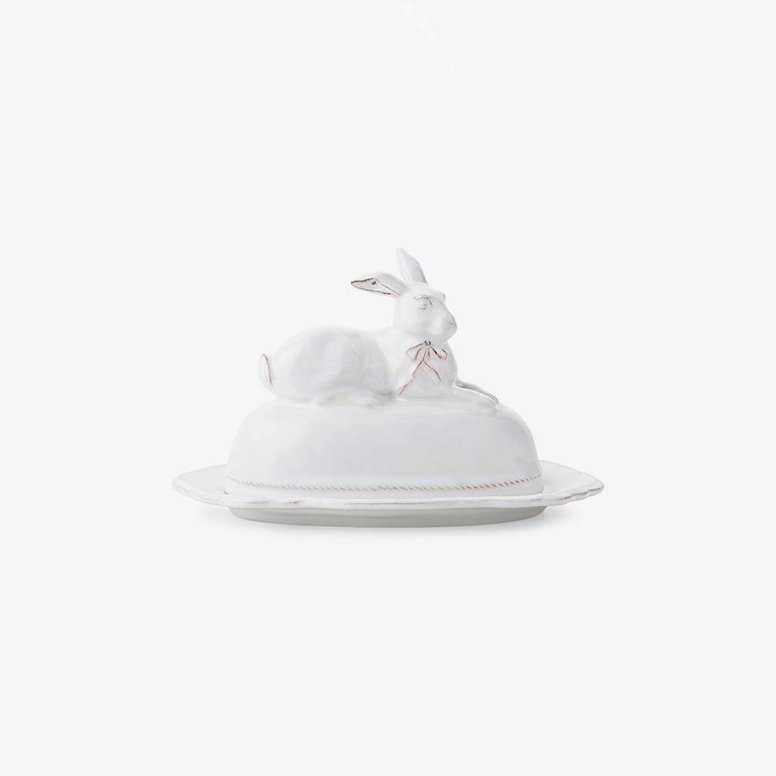 Juliska | Clever Creatures Bunny Butter Dish