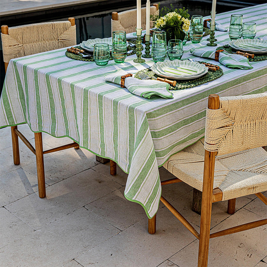 Juliska | Cabana Stripe Tablecloth