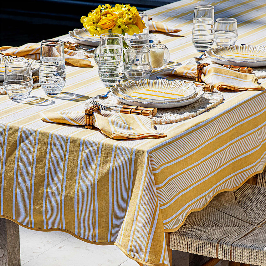 Juliska | Cabana Stripe Tablecloth