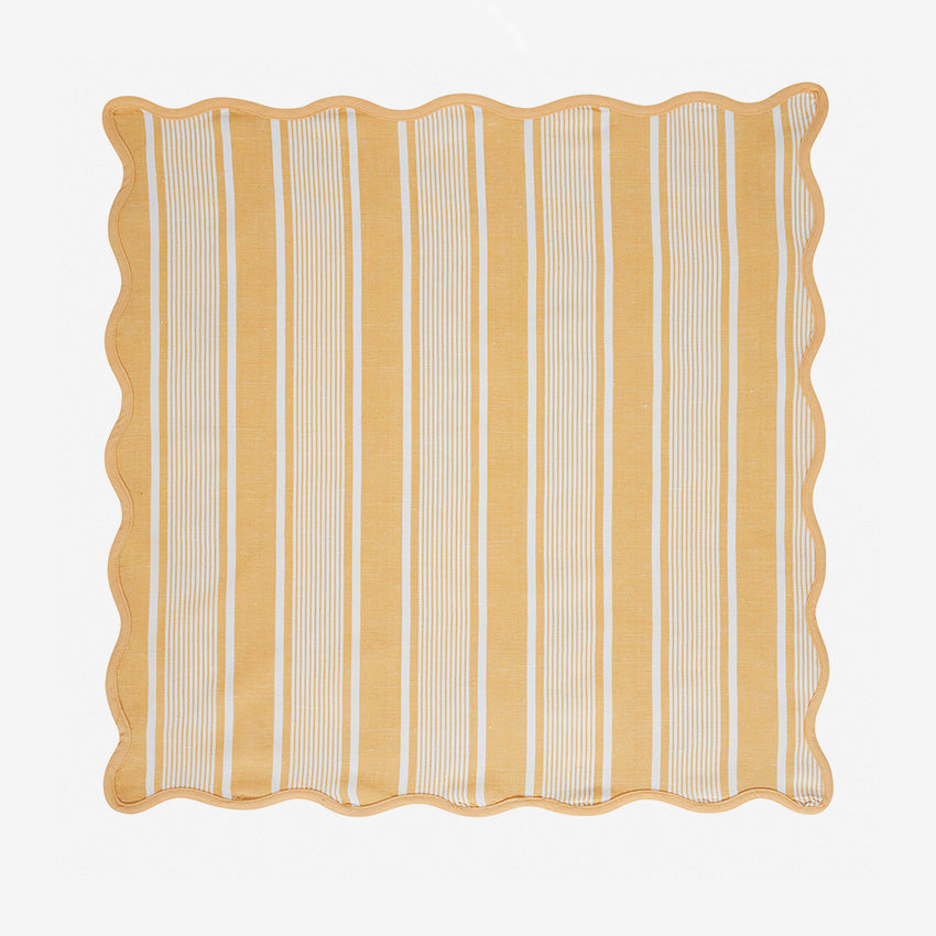 Juliska | Serviette de table à rayures Cabana - Ensemble de 4