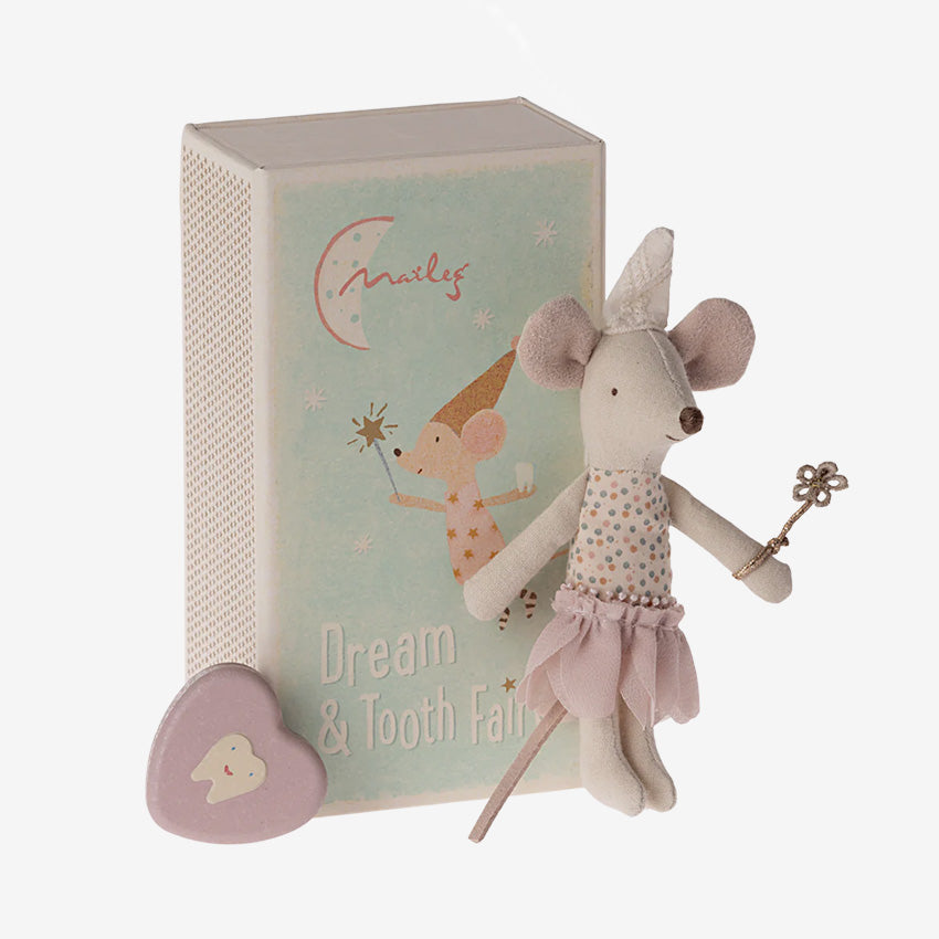 Maileg | Tooth Fairy Mouse In Matchbox