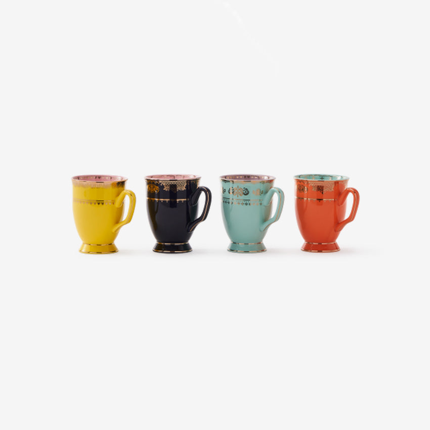 Polspotten | Grandpa Mugs - Set of 4