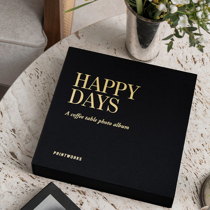 Printworks | Album photo - Happy Days - Blanc