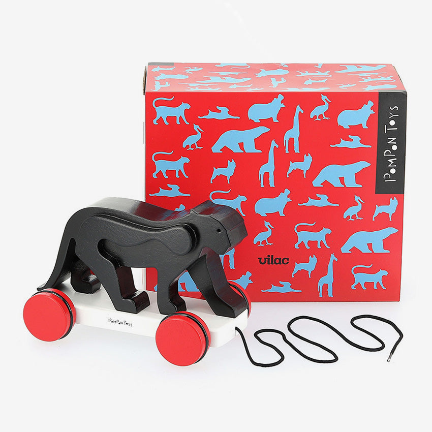 Vilac | Pompon Pull-Along Animal