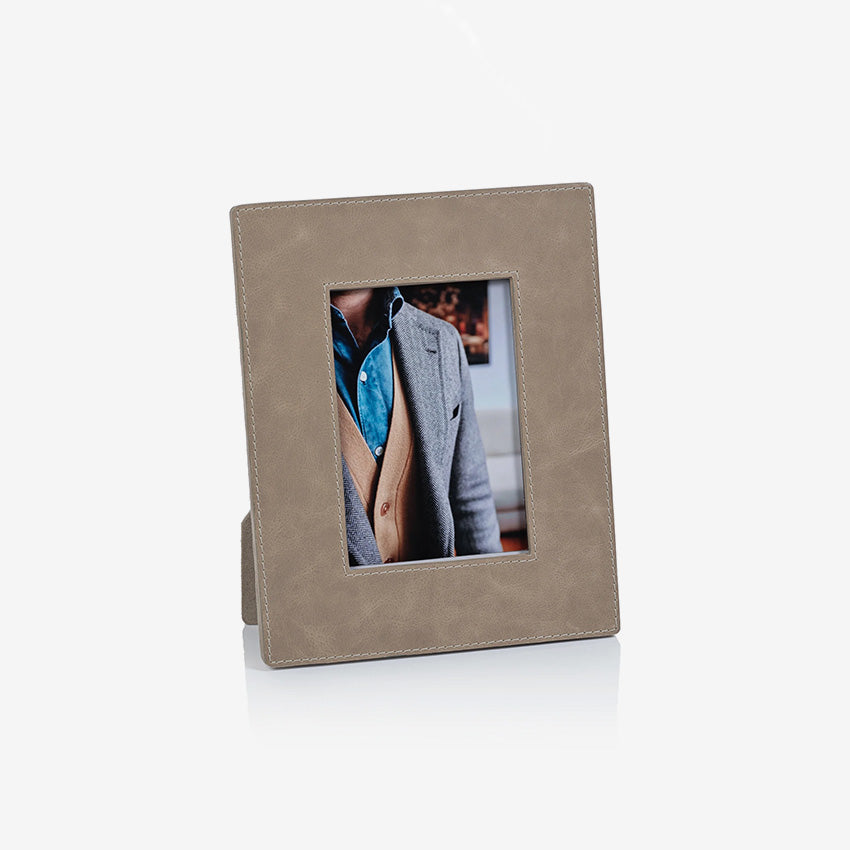 Zodax | Bellecote Photo Frame - Mink Leather