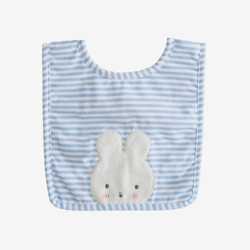 Alimrose | Baby Bunny Stripe Bib