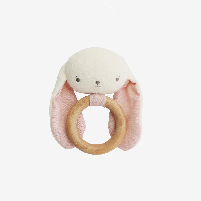Alimrose | Baby Bunny Teether Rattle