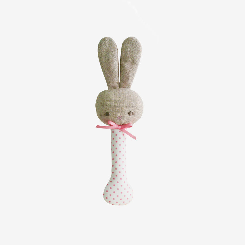 Alimrose | Bunny Stick Rattle