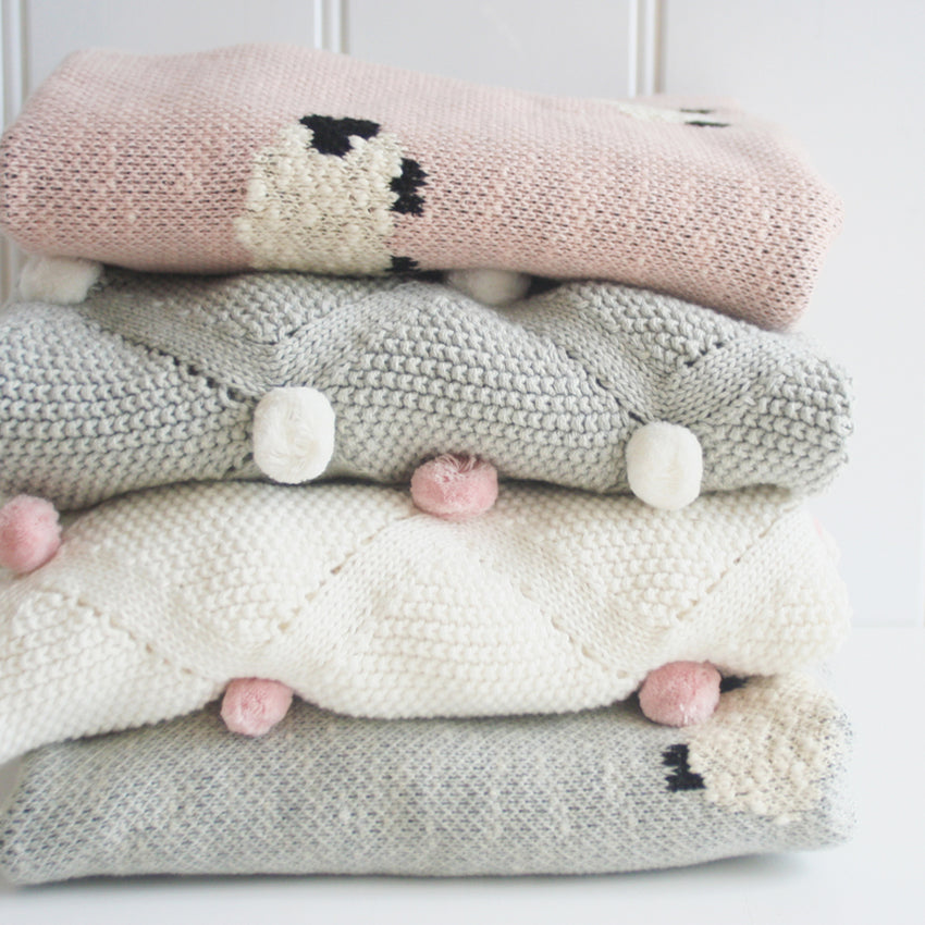 Alimrose | Couverture Pom Pom