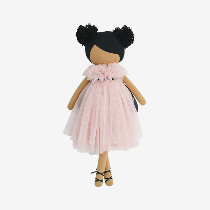 Alimrose | Valentina Pom Pom Doll - Sparkle Pink