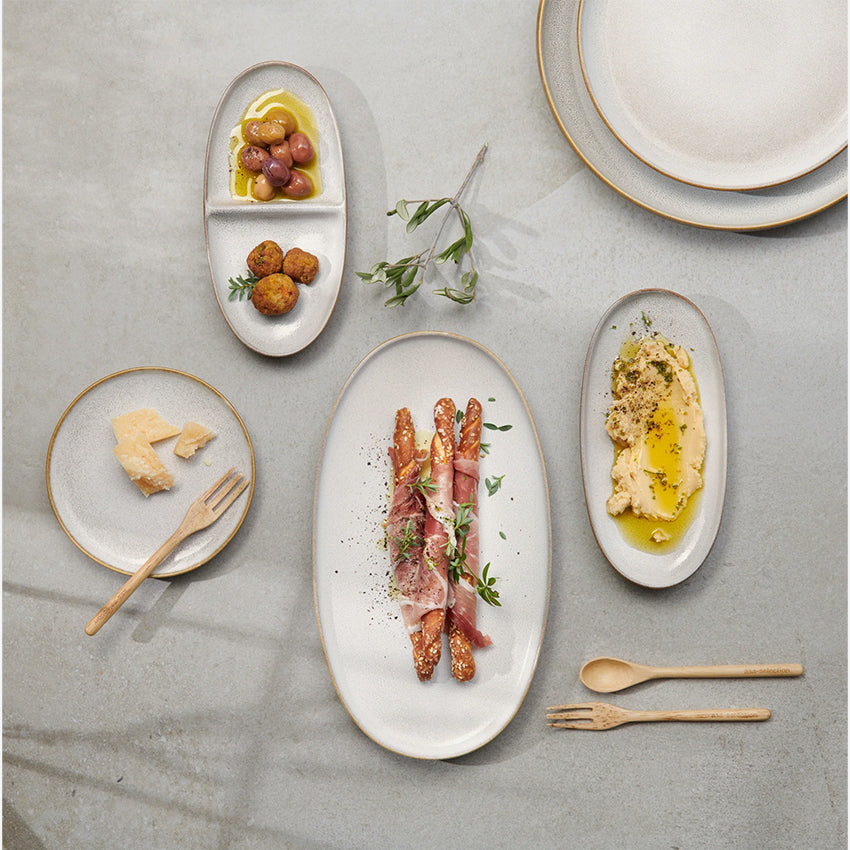 Asa Germany | Saisons Aperitif 2-Sectioned Oval Plate