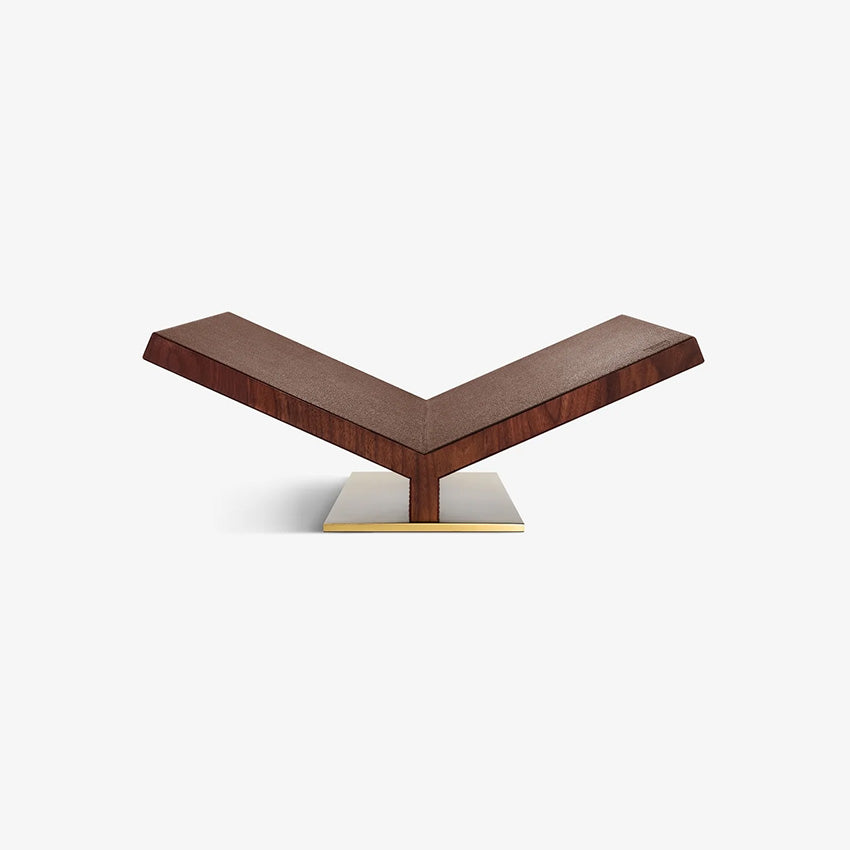 Assouline | Collector Pebbled Leather Bookstand