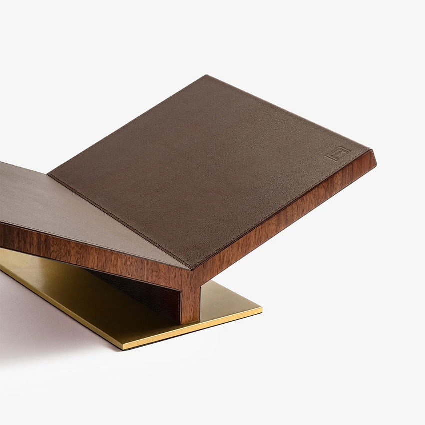 Assouline | Collector Pebbled Leather Bookstand