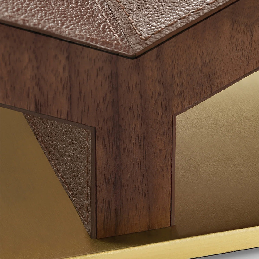 Assouline | Collector Pebbled Leather Bookstand
