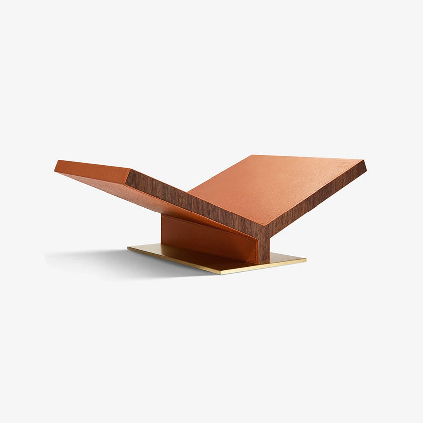 Assouline | Collector Pebbled Leather Bookstand