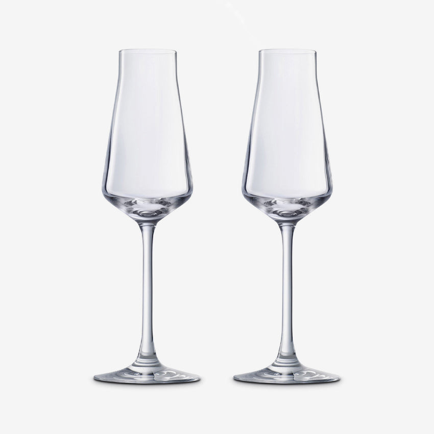 Baccarat | Flûtes à Champagne Château en cristal - Lot de 2