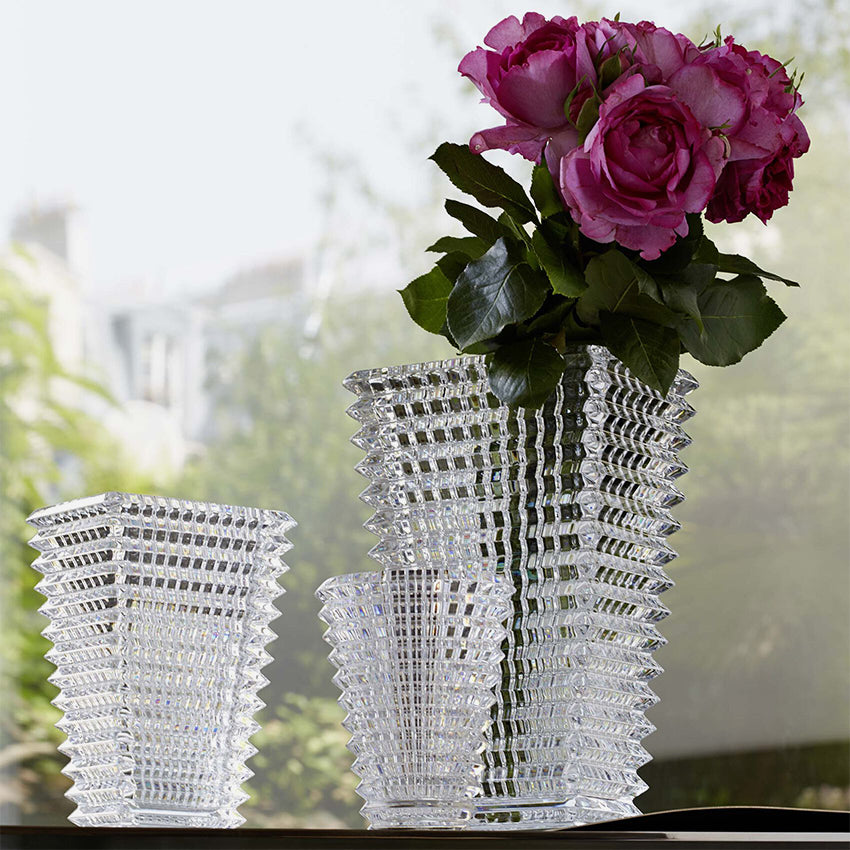 Baccarat |Vase rond à oeil de cristal