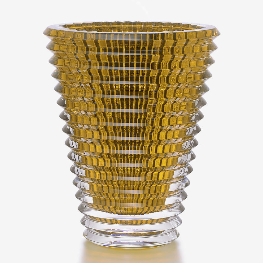 Baccarat |Vase rond à oeil de cristal