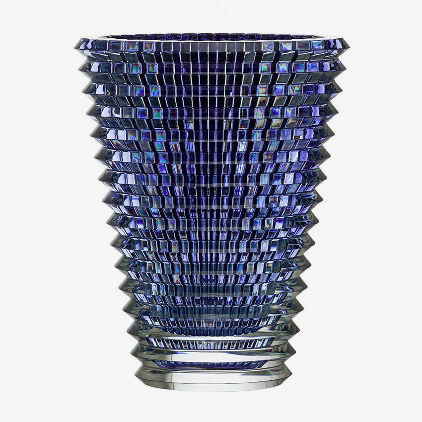 Baccarat |Vase rond à oeil de cristal