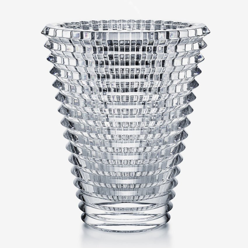 Baccarat |Vase rond à oeil de cristal