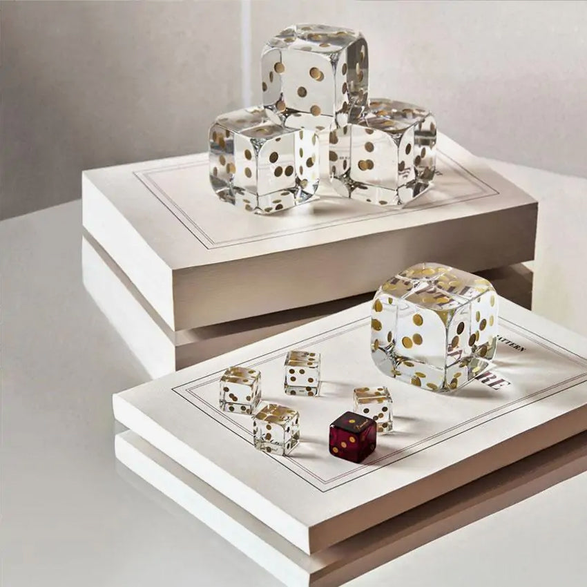 Baccarat | Crystal Jeux Dice To Play - Set of 5