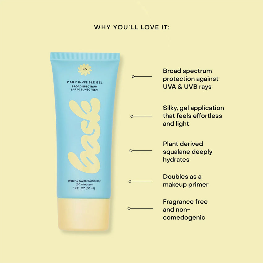 Bask | Daily Invisible Gel SPF 40