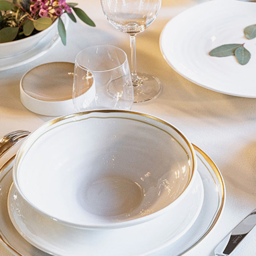 Bernardaud | Albâtre Deep Salad Bowl