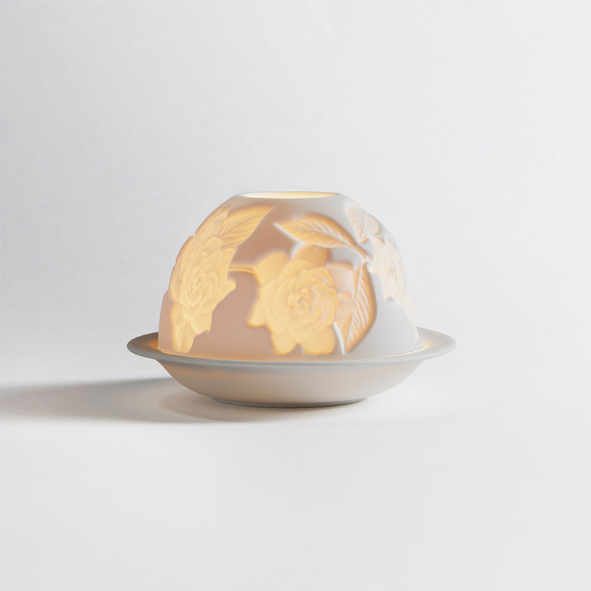 Bernardaud | Votivelight Gardenia Flowers