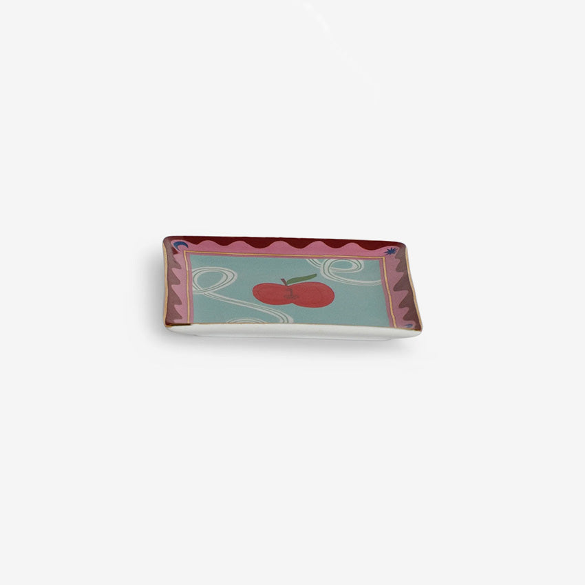Bitossi Home | Il Frutto Del La Passione Squared Trinket Tray - Mela