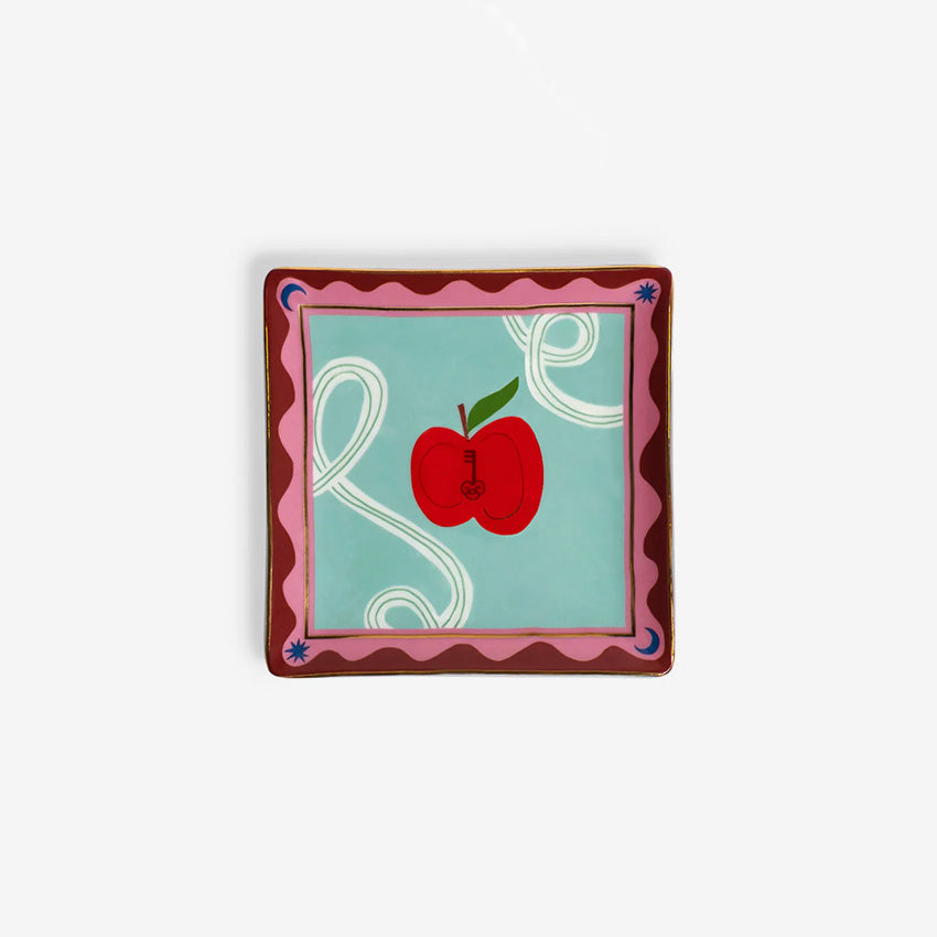 Bitossi Home | Il Frutto Del La Passione Squared Trinket Tray - Mela