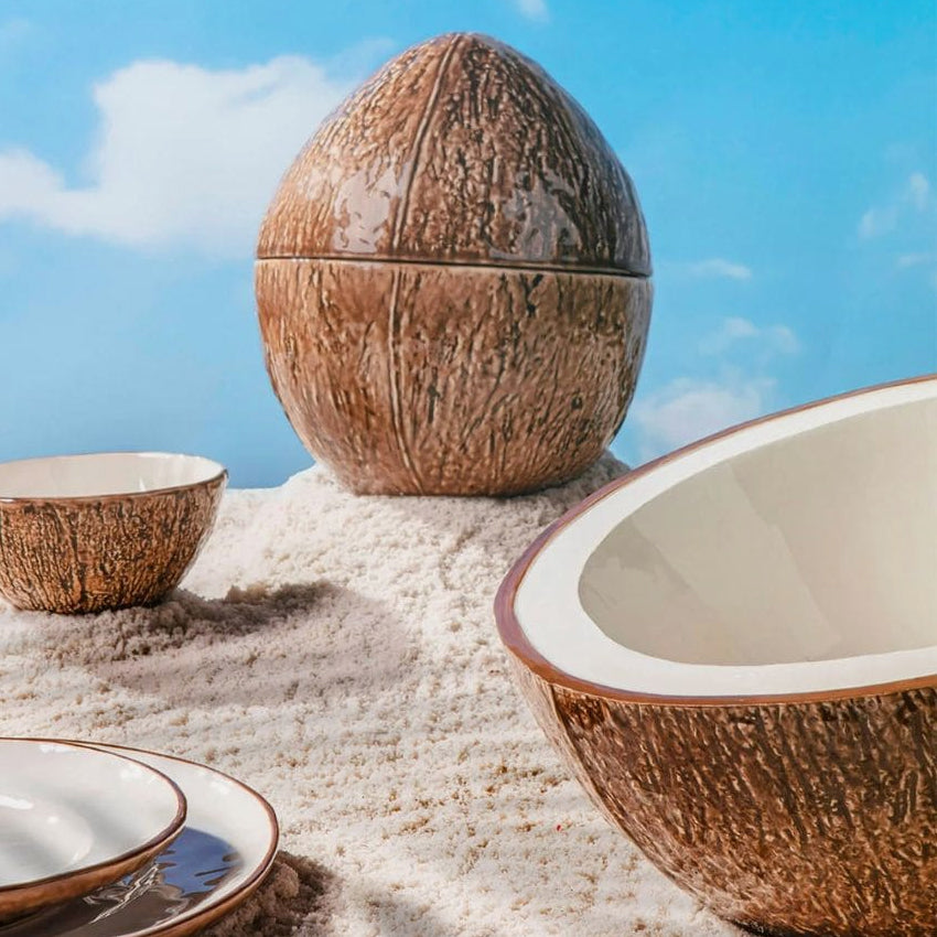 Bordallo Pinheiro | Tropical Fruits Coconut Salad Bowl