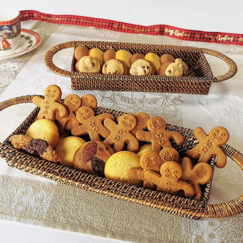 Calaisio | Rectangular Cracker Basket - Set of 2
