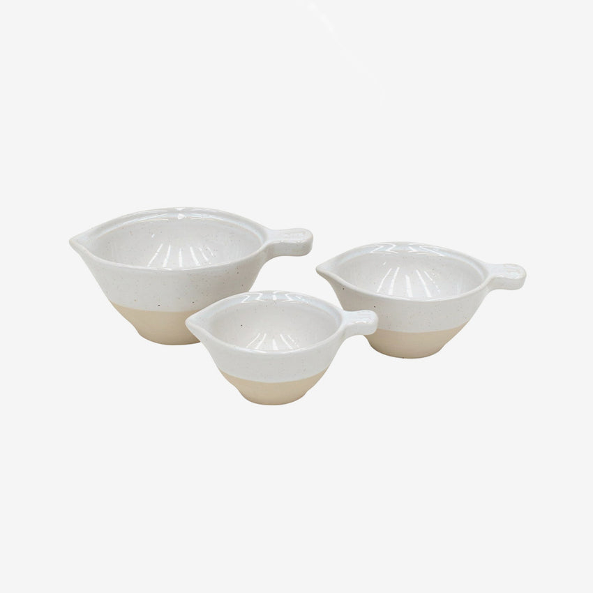 Casafina | Fattoria White Measuring Cup - Set of 3