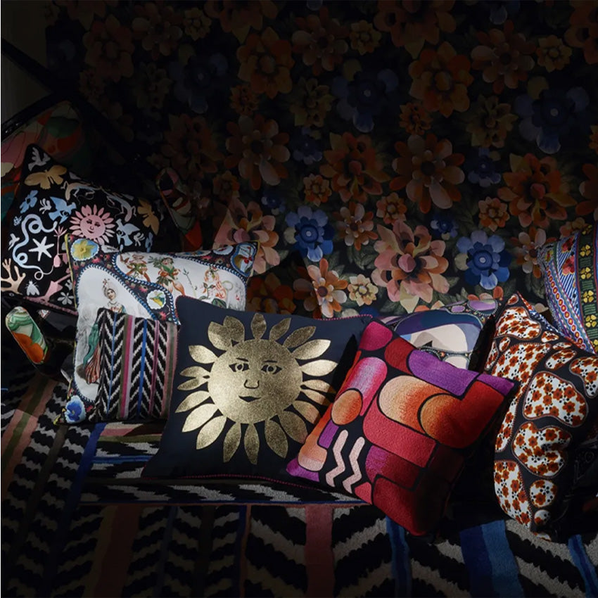 Christian Lacroix | Hello Sunshine Decorative Cushion - Or