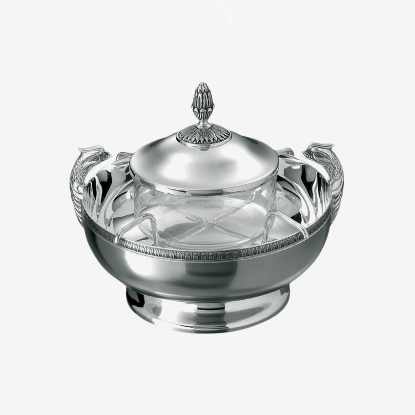 Christofle | Malmaison Caviar Serving Set Silver-Plated