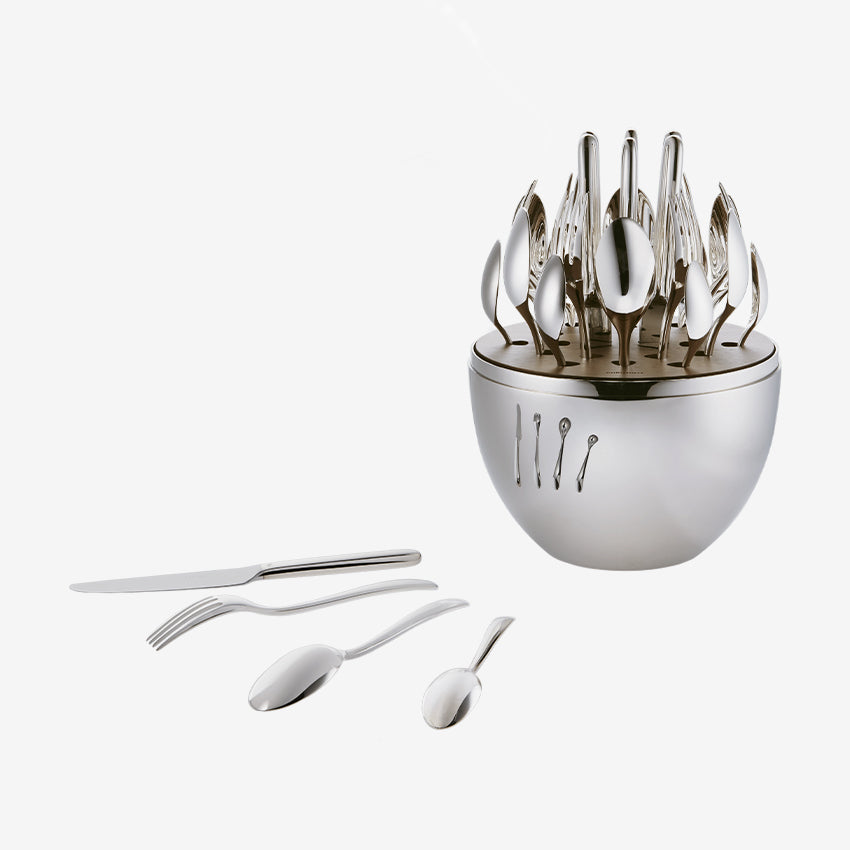 Christofle | 24-Pc Silver-plated Mood Easy Flatware Set