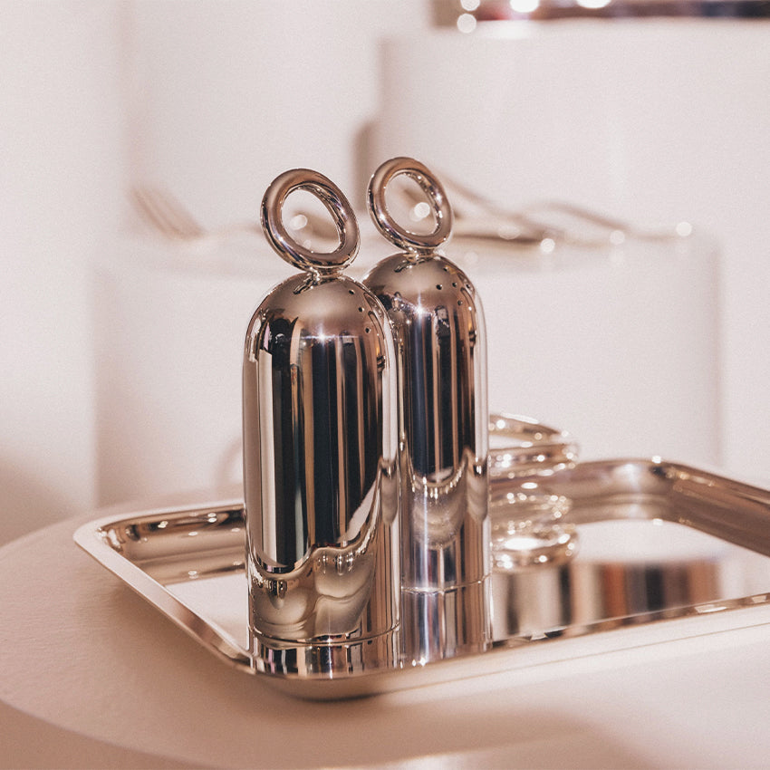 Christofle | Vertigo Salt And Pepper Shakers Silver-Plated